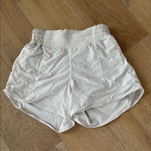 lululemon athletica white Women's Athletic Shorts